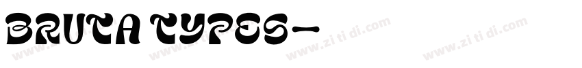 Bruta Types字体转换